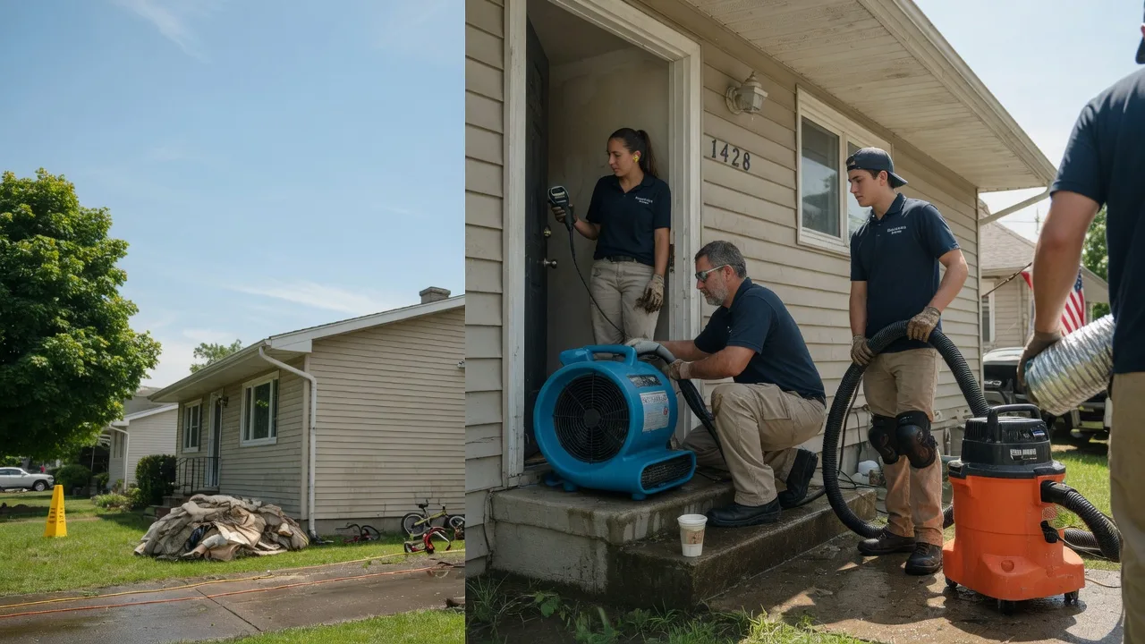 Water Damage Restoration in Edelstein, IL near me